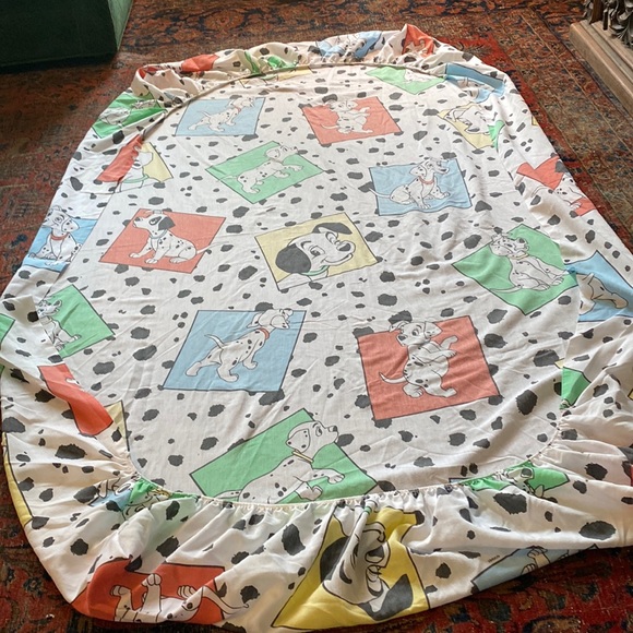 Vintage 101 Dalmatians sheet set - Picture 11 of 16
